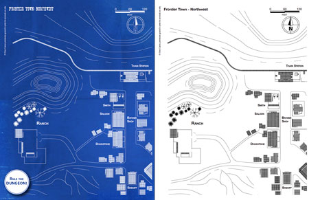 wild west town map