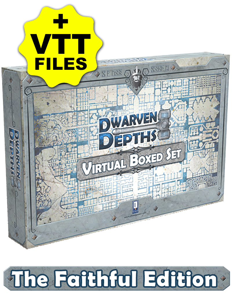 Dwarven Depths - Virtual Boxed Set - The Faithful Edition + VTT