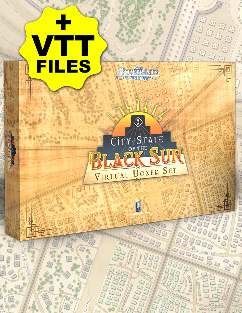 City-State of the Black Sun - Virtual Boxed Set - VTT Support
