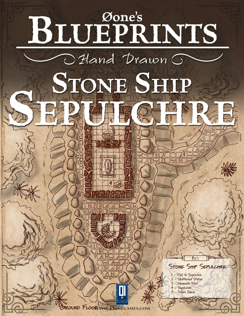 Øone's Blueprints - Hand Drawn – Stone Ship Sepulchre