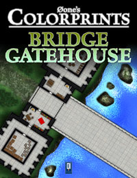 Øone\'s Colorprints #4: Bridge Gatehouse