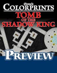 Øone\'s Colorprints #1:(preview) Tomb of the Shadow King