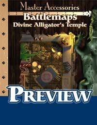 Battlemaps: Divine Alligator's Temple, Sancta Sanctorum