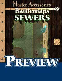 Battlemaps: Sewers, Portcullis and Bridge