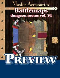 Battlemaps: Dungeon Rooms Vol.VI, Kitchen