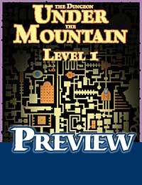 The Dungeon Under the Mountain: Level 1, demo