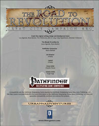 Road to Revolution: The Bloody Fix (PFRPG conversion)
