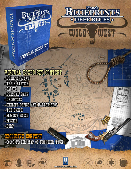 wild west town map